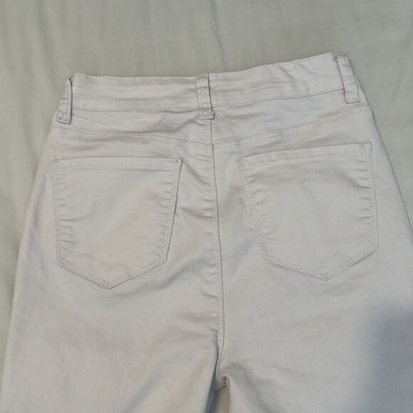 Wax Jean Collextion women’s size 5/27 white stretch skinny jeans EUC - Picture 10 of 13